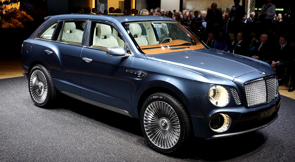 Bentley unveil horrific SUV concept