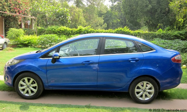 Ford Fiesta Petrol 1.5L Titanium Side View