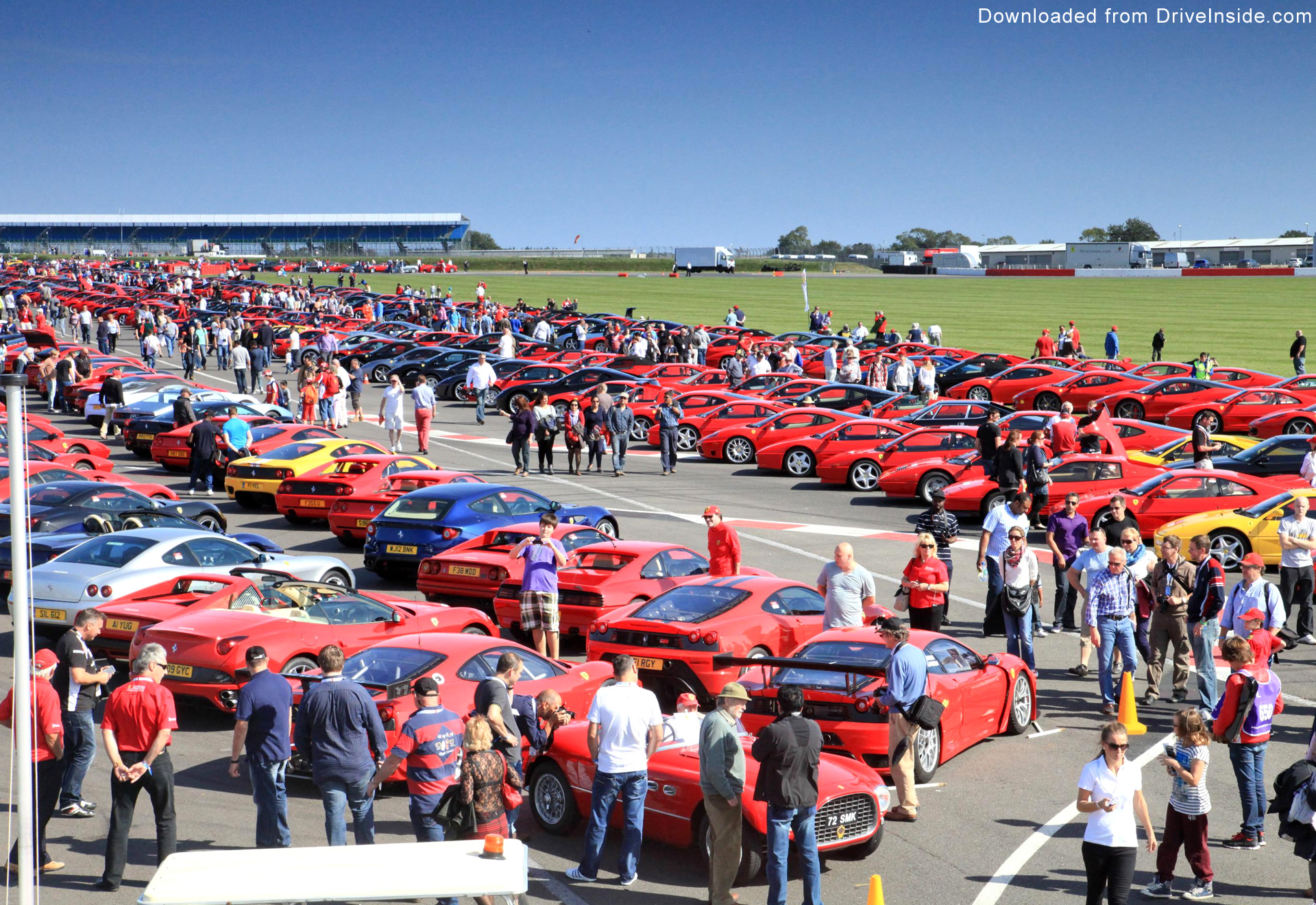 World’s largest Ferrari parade