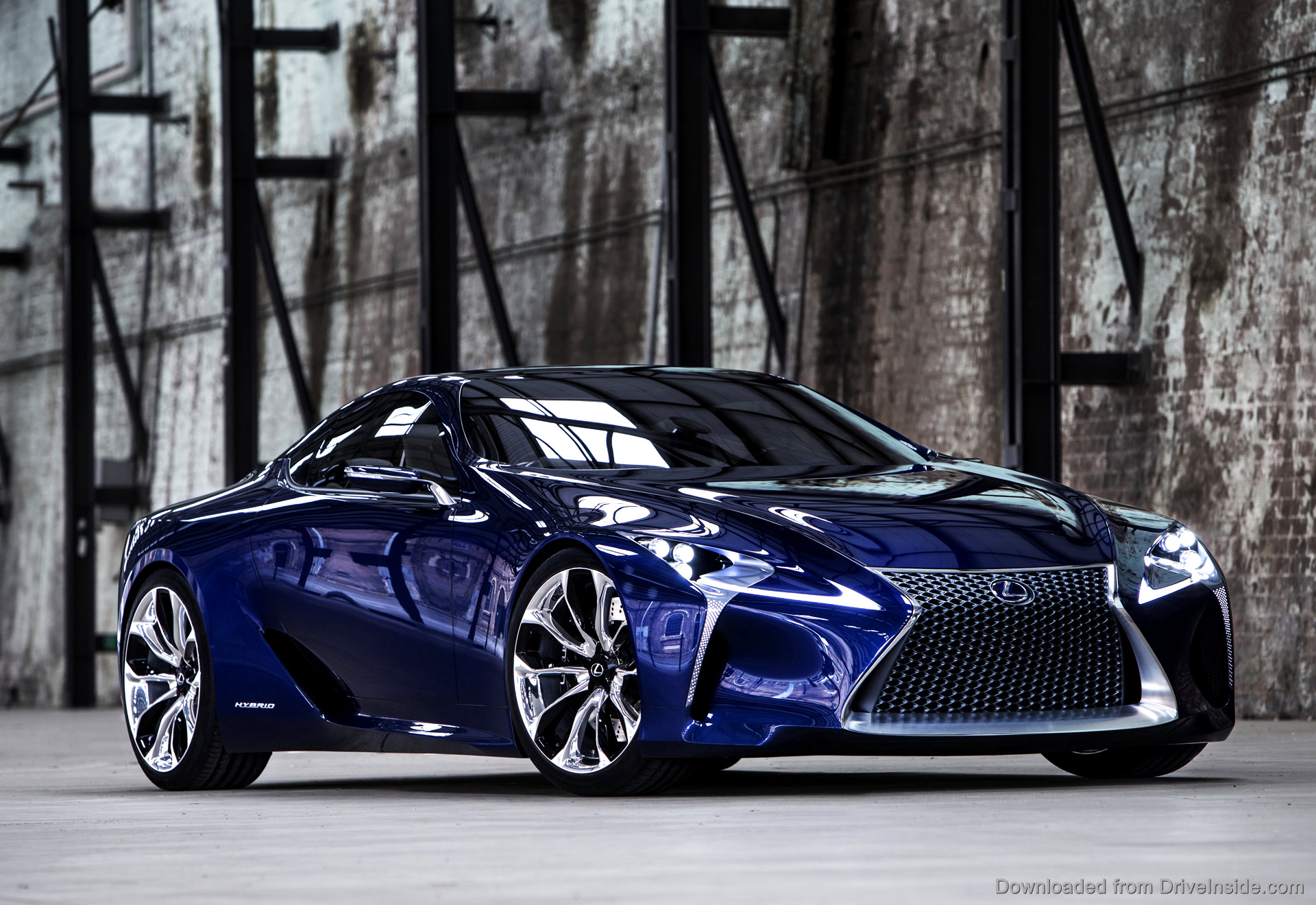 The newest bad-boy hybrid supercar – Lexus LF-LC
