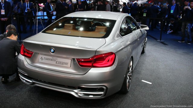 BMW 4 Series Coupe Concept Rear View