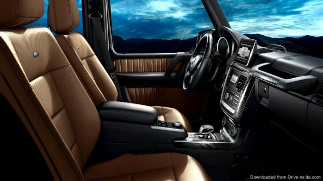 Mercedes-Benz G63 AMG interior in India
