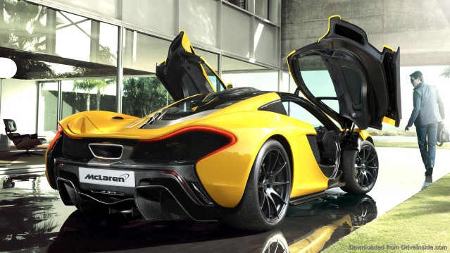 McLaren P1 Rear View