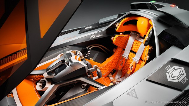 Lamborghini Egoista - interior
