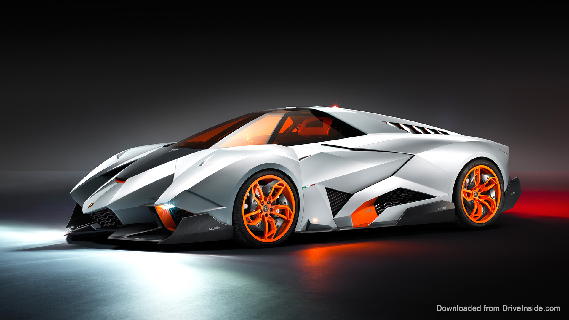 Lamborghini Egoista – a one-seat fantasy car