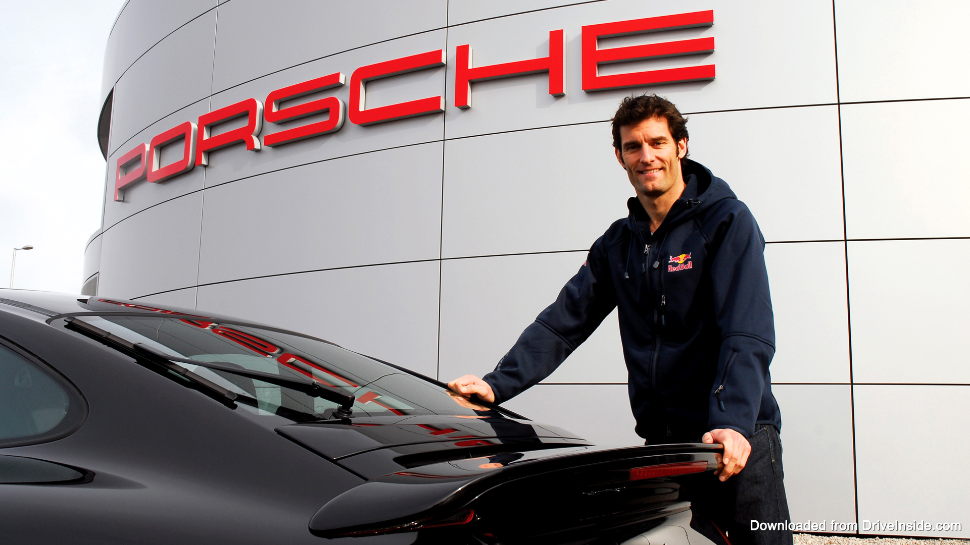 Mark Webber with Porsche