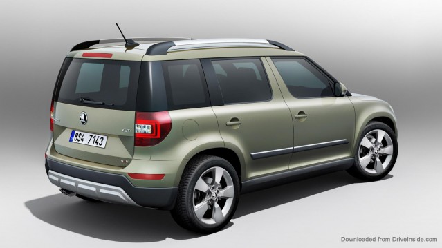 Skoda Yeti - rear
