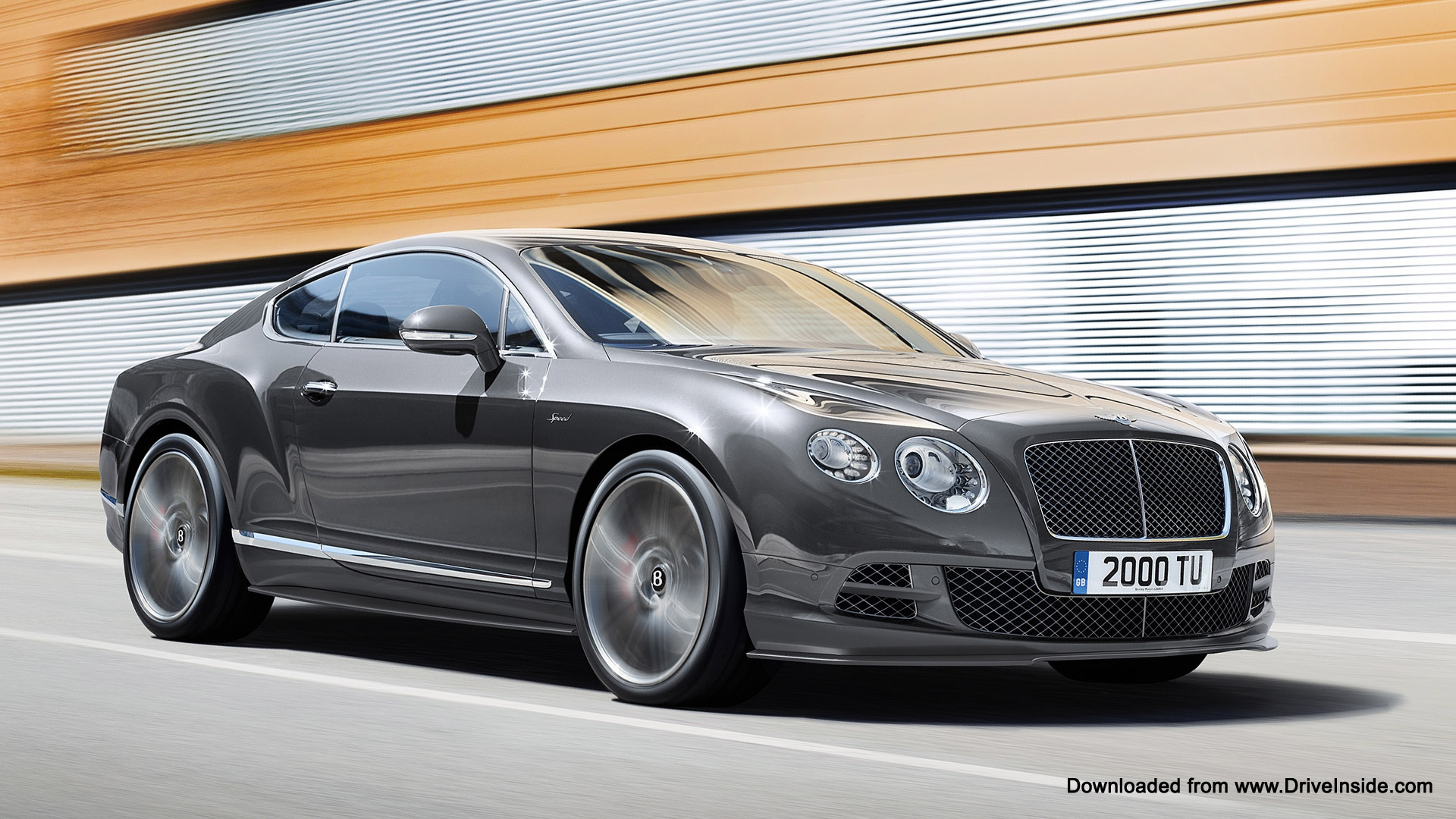 The 2014 Bentley Continental GT Speed is beautiful