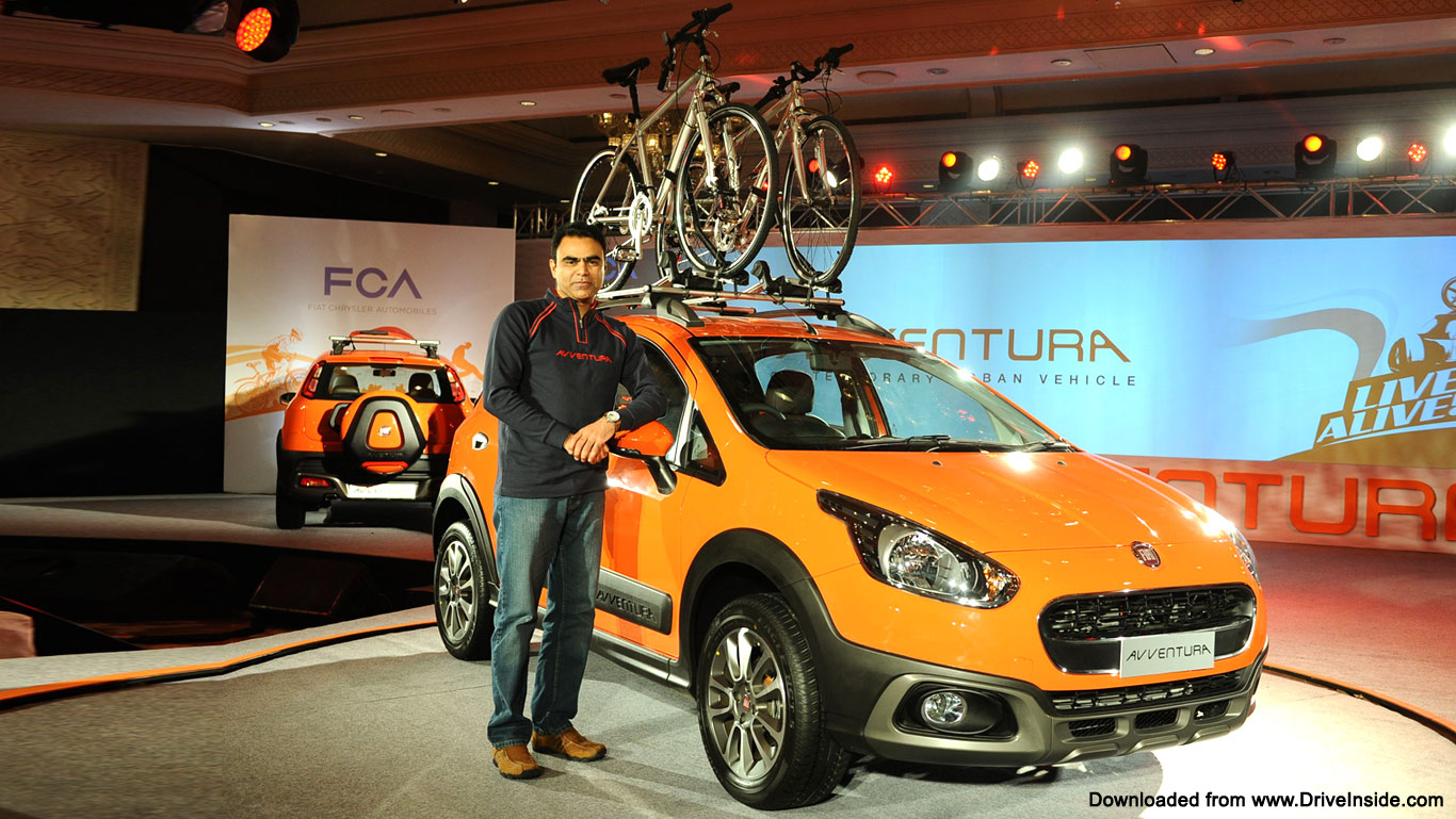 Fiat Avventura launch in India