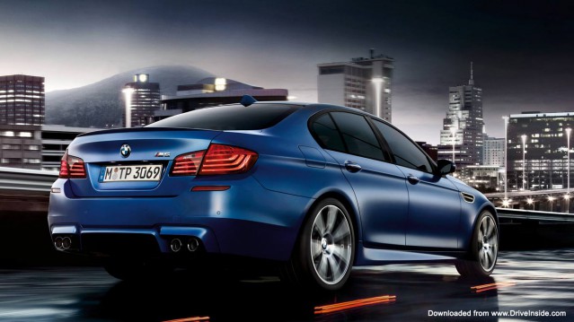New BMW M5 wallpaper rear