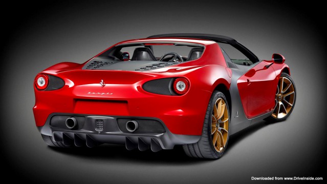 Ferrari Sergio rear wallpaper