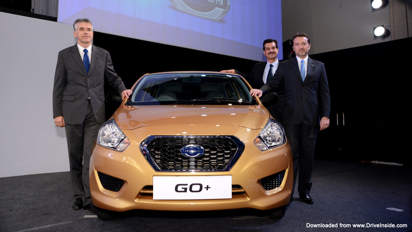 Datsun Go Plus lauch wallpaper