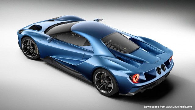 Ford GT rear wallpaper