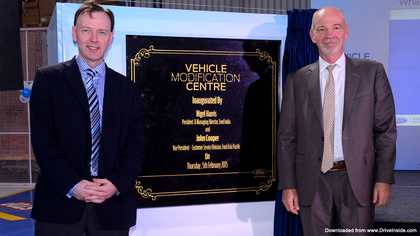 Ford Vehicle Personalisation Centre in India