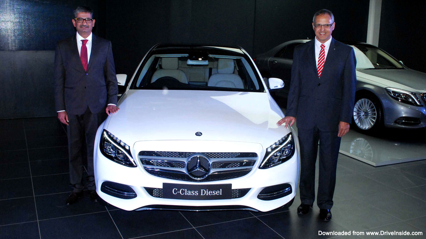 Mercedes-Benz C-Class Diesel launch wallpaper
