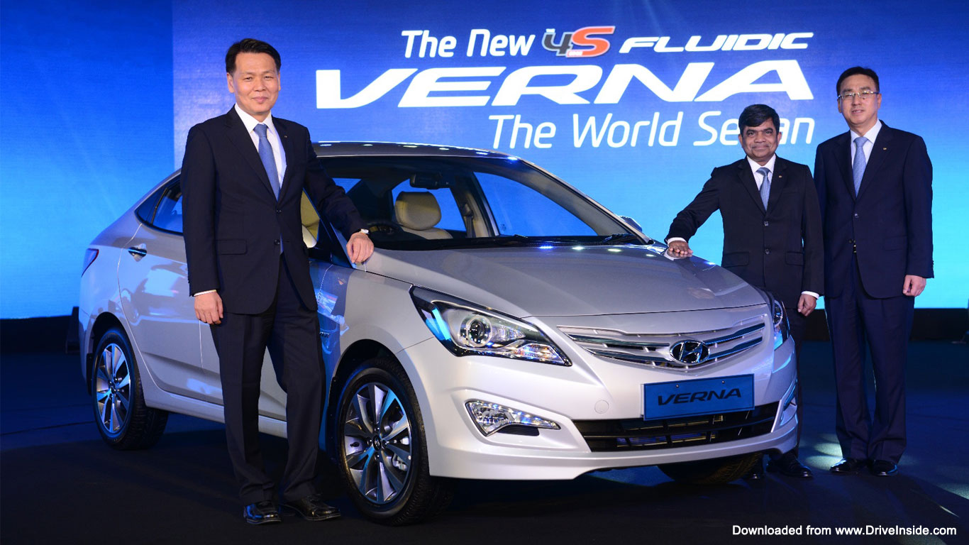 New Hyundai 4S Fluidic Verna wallpaper