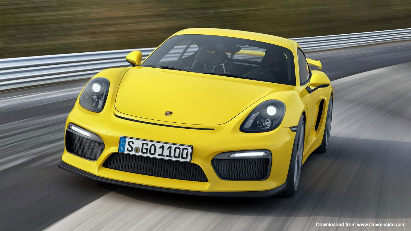 Porsche Cayman GT4 wallpaper 1