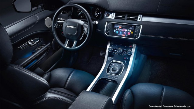 2016 Range Rover Evoque interior