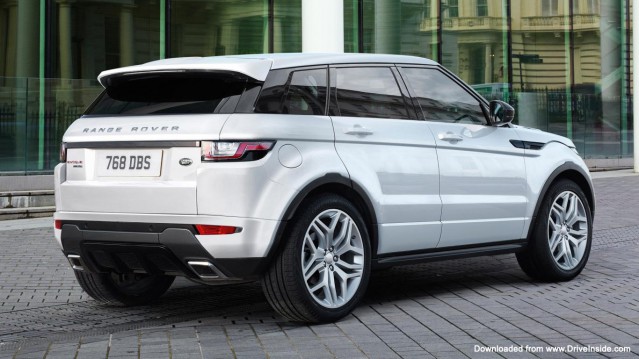 2016 Range Rover Evoque rear