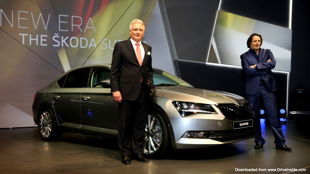 New Skoda Superb world premiere