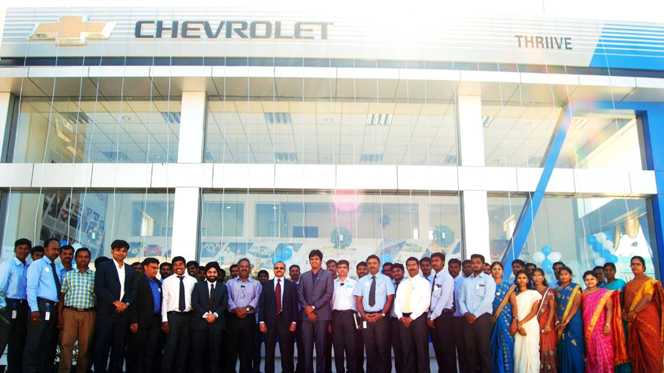General Motors India open Chevrolet dealership in Tamil Nadu