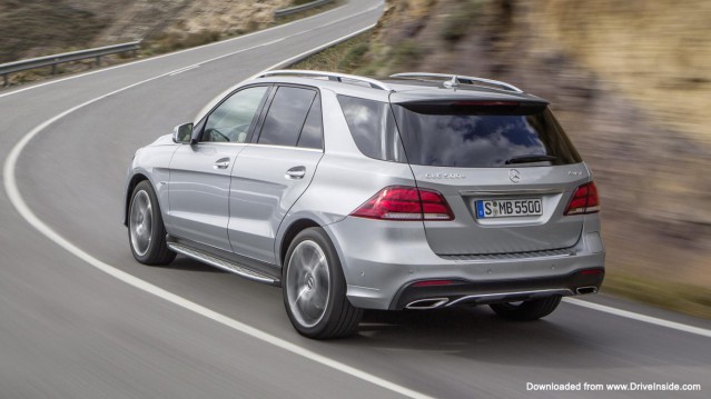 Mercedes GLE rear wallpaper