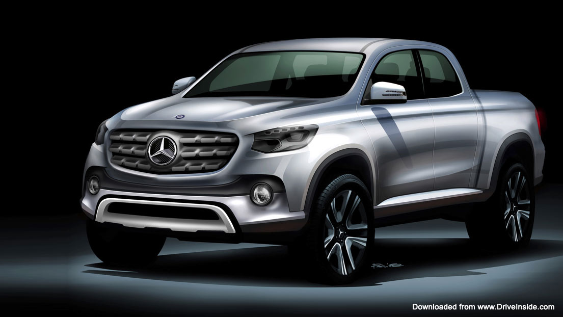 Mercedes Pick-up truck