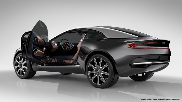 Aston Martin DBX concept rear wallpaper