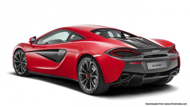McLaren 540C rear wallpaper