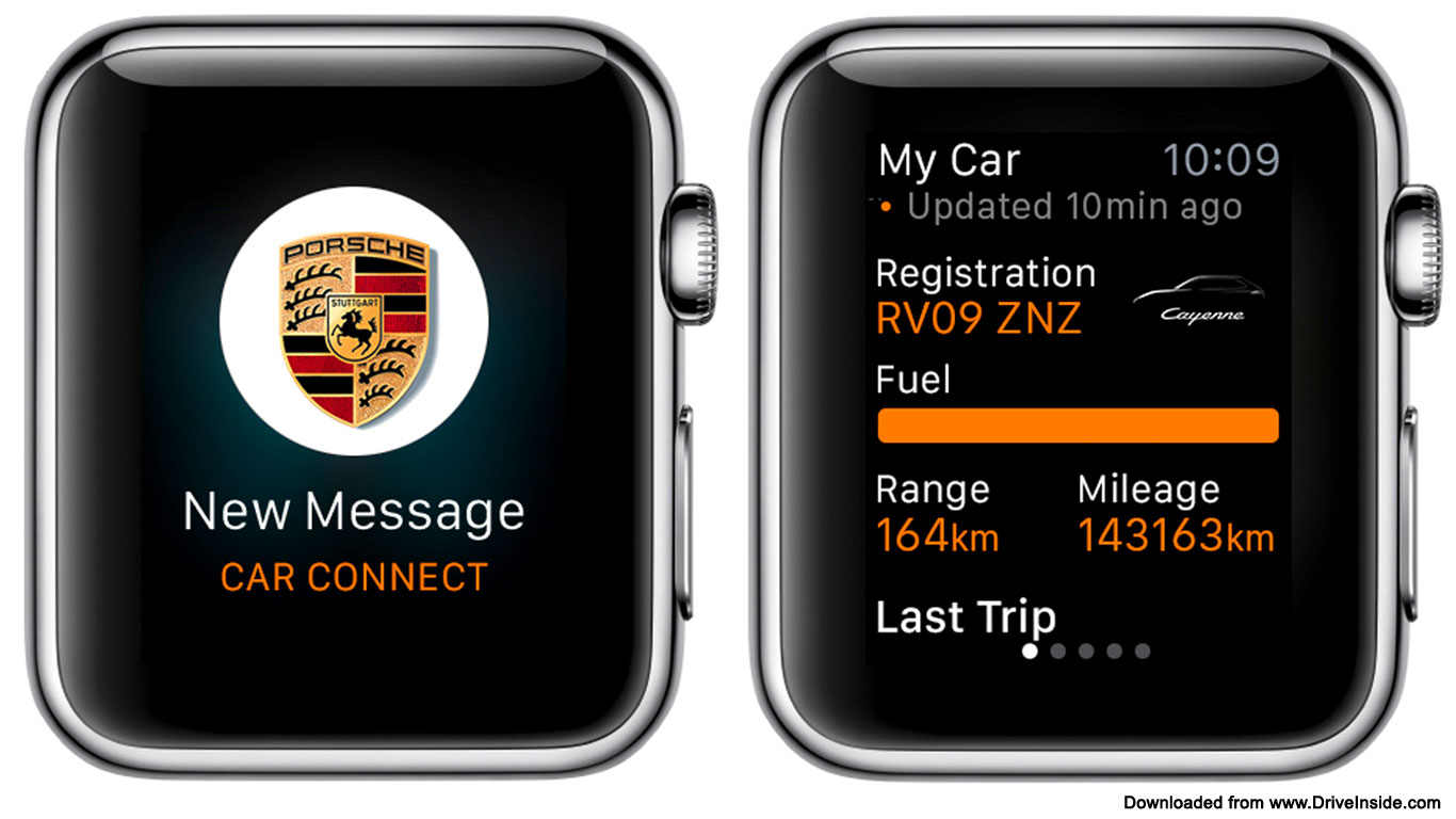 Porsche and BMW Apple Watch