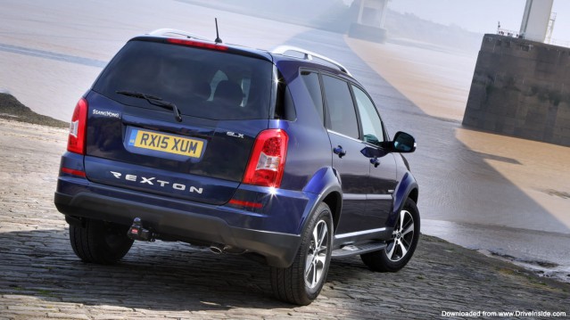 SsangYong Rexton W ELX rear wallpaper