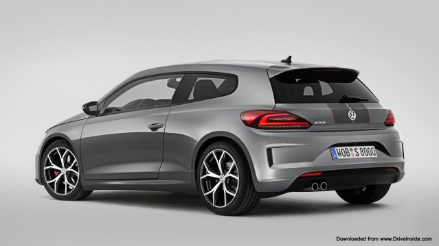 Volkswagen Scirocco GTS rear wallpaper