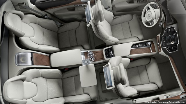 Volvo XC90 Excellence interior wallpaper