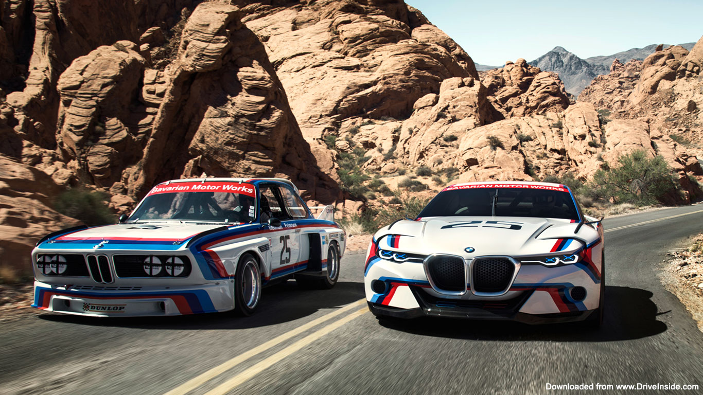 BMW 3.0 CSL Hommage R wallpaper front