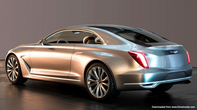Hyundai Vision G Concept Coupe rear wallpaper
