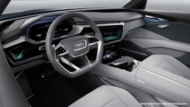 Audi e-tron quattro concept interior wallpaper