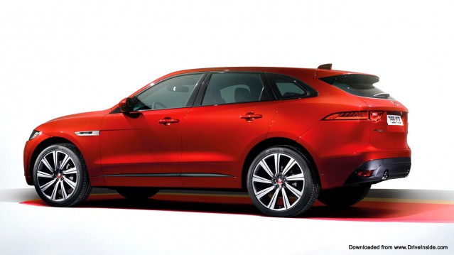Jaguar F-Pace rear wallpaper