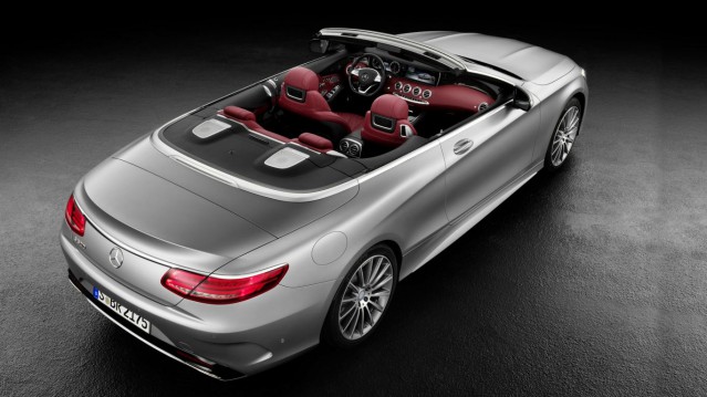 Mercedes-Benz S-Class Cabriolet top view