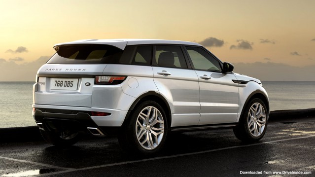New Land Rover Evoque rear wallpaper