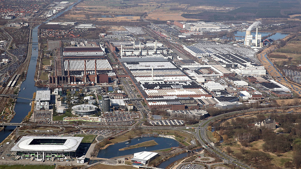 Volkswagen Beetle Wolfsburg plant
