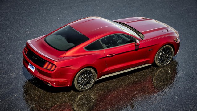 Ford Mustang GT rear wallpaper