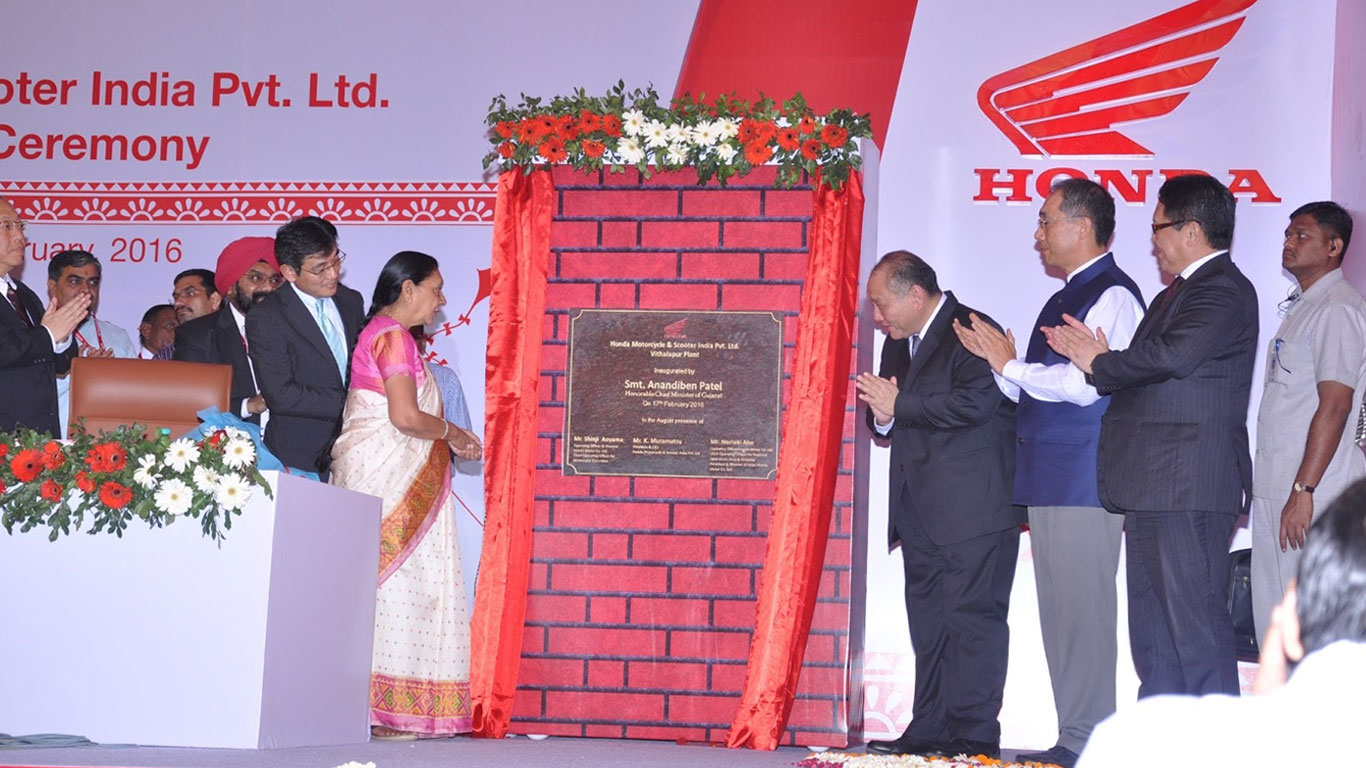 Honda inaugurates its 4th two-wheeler plant in India