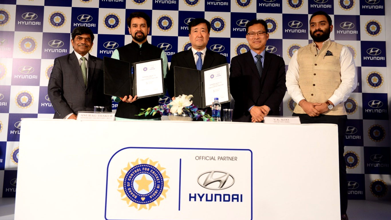 Hyundai with BCCI