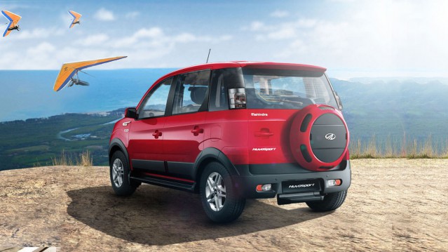 Mahindra NuvoSport rear view