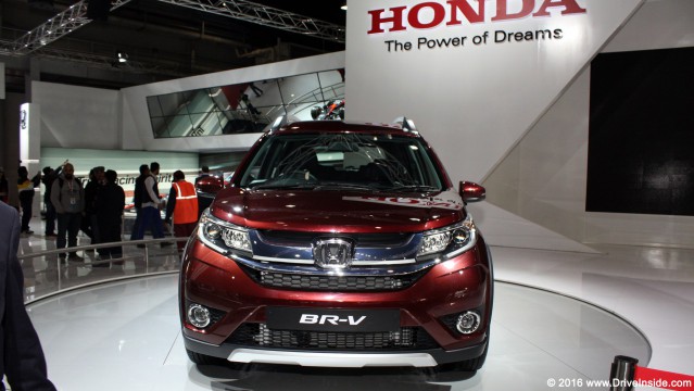 Honda BR-V grill - Auto Expo 2016