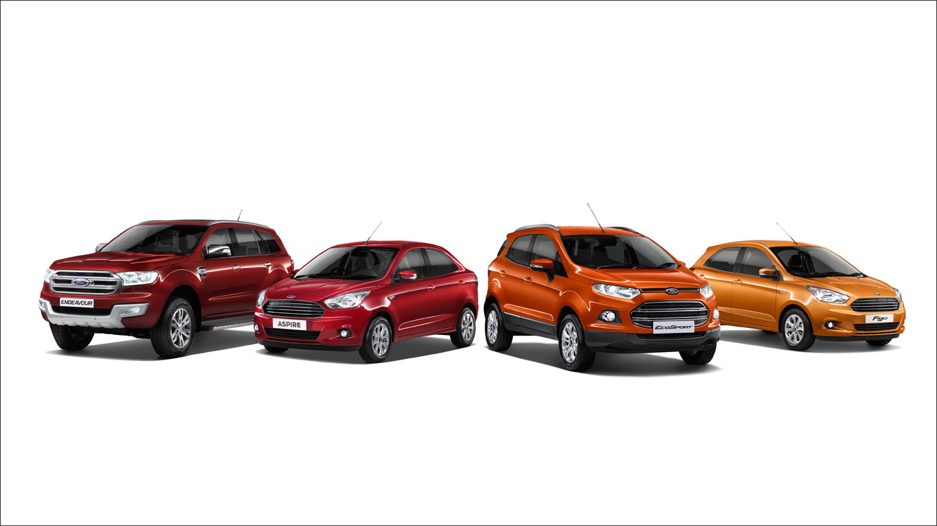 Ford India model range