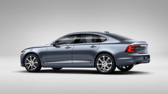 Volvo S90 rear view in India