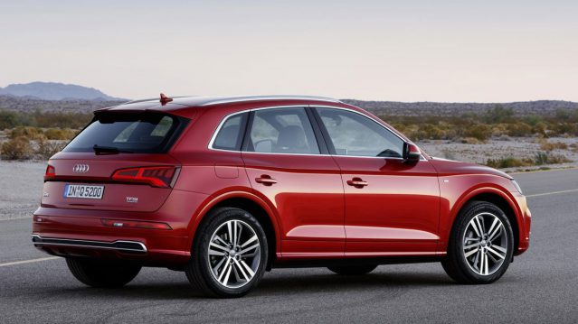 Audi Q5 Rear View