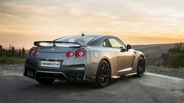 2017 Nissan GT-R rear