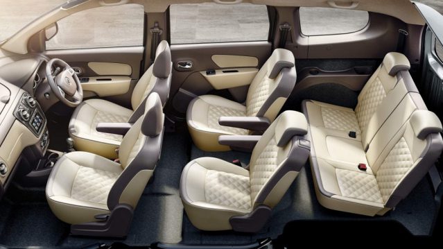 Renault Lodgy Stepway interior